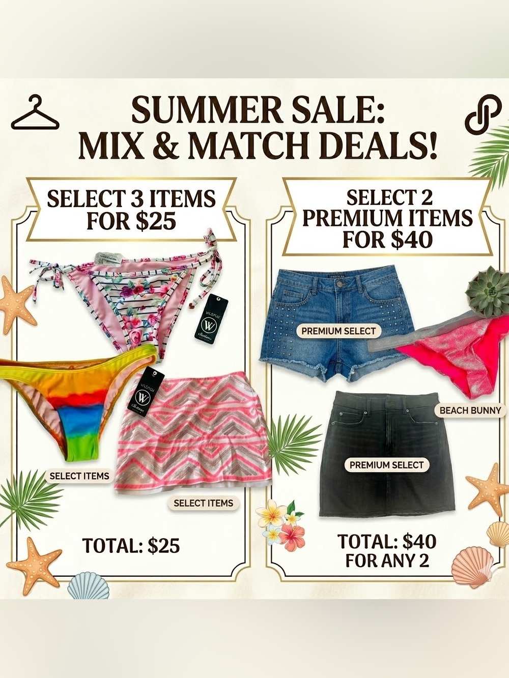 ☀️ KICK OFF SUMMER SALE ☀️ Limited time only